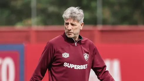 Renato Gaúcho, técnico do Fluminense. Foto: Lucas Merçon/Fluminense