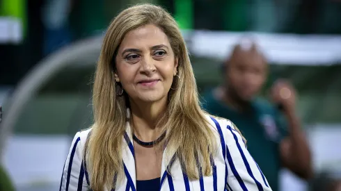 SP – SAO PAULO – 22/05/2025 – COPA DO BRASIL 2025, PALMEIRAS X CEARA – Leila Pereira presidente do Palmeiras antes de partida contra o Ceara no estadio Arena Allianz Parque pelo campeonato Copa Do Brasil 2025. Foto: Fabio Giannelli/AGIF