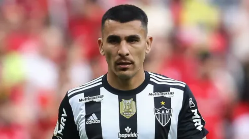 RS – Porto Alegre – 31/07/2022 – BRASILEIRO A, INTERNACIONAL X ATLETICO-MG – Junior Alonso jogador do Atletico-MG durante partida contra o Internacional no estadio Beira-Rio pelo campeonato Brasileiro A 2022. Foto: Pedro H. Tesch/AGIF