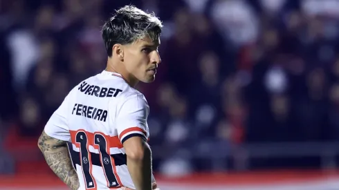 Ferreira jogador do Sao Paulo durante partida contra o Athletico-PR no estadio Morumbi pelo campeonato Copa Do Brasil 2025. Foto: Marcello Zambrana/AGIF
