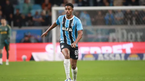 Riquelme, jogador do Grêmio. Foto: Maxi Franzoi/AGIF