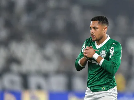 Assistência de Vitor Roque garante triunfo do Palmeiras sobre Botafogo