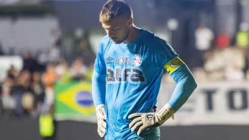 MG – SAO JOAO DEL REI – 12/03/2025 – COPA DO BRASIL 2025, ATHLETIC CLUB X GREMIO – Gabriel Grando jogador do Gremio durante partida contra o Athletic Club no estadio Joaquim Portugal pelo campeonato Copa Do Brasil 2025. Foto: Lucas Gabriel Cardoso/AGIF