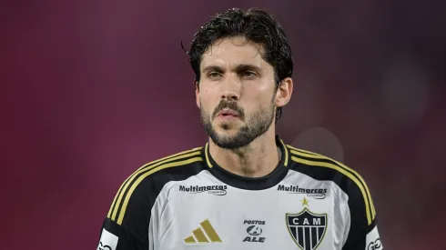 Igor Rabello durante confronto entre Atlético-MG e Flamengo no Campeonato Brasileiro de 2025.