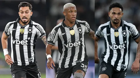 Alex Telles, Danilo e Vitinho estão na pré-lista de convocados da Seleção Brasileira. Fotos: AGIF