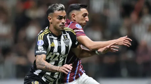 MG – BELO HORIZONTE – 14/08/2025 – COPA SUL-AMERICANA 2025, ATLETICO-MG X GODOY CRUZ – Reinier jogador do Atletico-MG durante partida contra o Godoy Cruz no estadio Arena MRV pelo campeonato Copa Sul-americana 2025. Foto: Gilson Lobo/AGIF