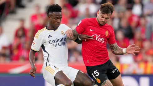 Na mira do Atlético-MG, Pablo Maffeo é desafeto de Vini Jr. Foto: Aitor Alcalde/Getty Images