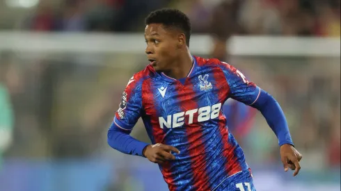 LONDON, ENGLAND – MAY 20: Matheus Franca De Oliveira of Crystal Palace during the Premier League match between Crystal Palace FC and Wolverhampton Wanderers FC at Selhurst Park on May 20, 2025 in London, England. (Photo by Richard Pelham/Getty Images)