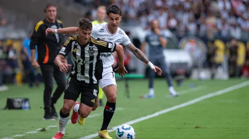 SP – BELO HORIZONTE – 06/04/2025 – BRASILEIRO A 2025, ATLETICO-MG X SAO PAULO – Natanael jogador do Atletico-MG durante partida contra o Sao Paulo no estadio Mineirao pelo campeonato Brasileiro A 2025. Foto: Alessandra Torres/AGIF