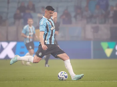 Balbuena machuca no duelo entre Grêmio e Ceará, pelo Brasileirão