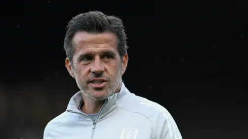 LONDON, ENGLAND – AUGUST 09: Marco Silva, Manager of Fulham, looks on during the pre-season friendly match between Fulham and Eintract Frankfurt at Craven Cottage on August 09, 2025 in London, England. (Photo by Alex Broadway/Getty Images)