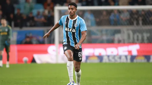 Riquelme, jogador do Grêmio. Foto: Maxi Franzoi/AGIF