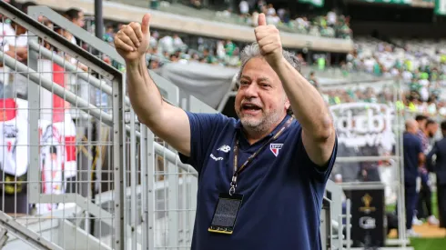 MG – BELO HORIZONTE – 04/02/2024 – SUPERCOPA 2024, PALMEIRAS X SAO PAULO – Julio Casares Presidente do Sao Paulo durante partida contra o Palmeiras no estadio Mineirao pelo campeonato Supercopa 2024. Foto: Gilson Lobo/AGIF