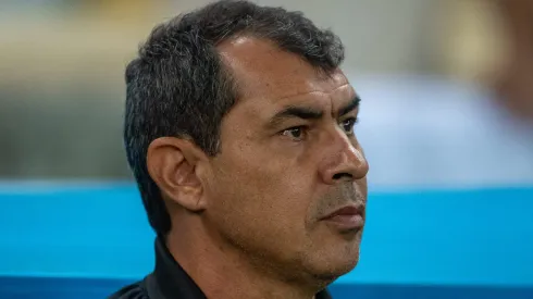 Fabio Carille jogador do Vasco durante partida contra o Flamengo no estadio Maracana pelo campeonato Brasileiro A 2025.