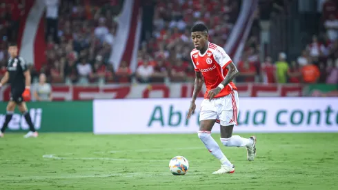 Vitao jogador do Internacional durante partida contra o Juventude no estadio Beira-Rio pelo campeonato Gaucho 2024.