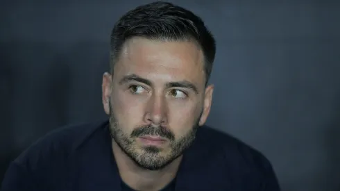 RJ – RIO DE JANEIRO – 27/08/2025 – COPA DO BRASIL 2025, VASCO X BOTAFOGO – Davide Ancelotti tecnico do Botafogo durante partida contra o Vasco no estadio Sao Januario pelo campeonato Copa Do Brasil 2025. Foto: Thiago Ribeiro/AGIF