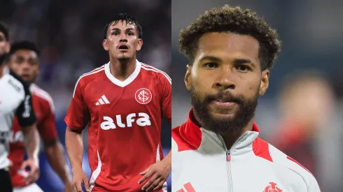 Wesley e Bernabei brigam (Imagme: Ettore Chiereguini/AGIF/ Anderson Romão/AGIF)