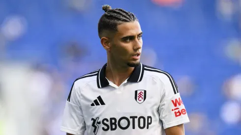 Andreas Pereira of Fulham looks on during the pre-season friendly match between Fulham and TSG Hoffenheim at PreZero-Arena on August 10, 2024 in Sinsheim, Germany. (Photo by Helge Prang/Getty Images)