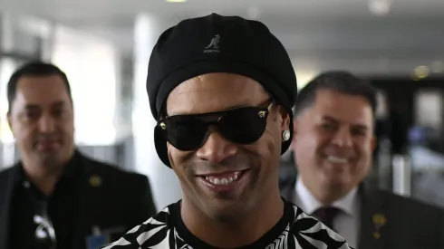 DF – Brasilia – 17/06/2019 – Ex jogador Ronaldinho Gaucho – Ex Ronaldinho Gaucho nesta segunda-feira, 17 de junho, ao chegar no Palacio do Planalto para reuniao com Jair Bolsonaro. Foto: Mateus Bonomi/AGIF