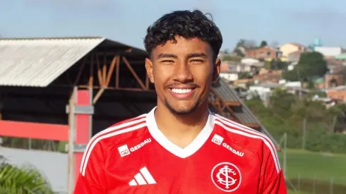 Rhaisson Mendes, novo jogador do Internacional. Foto: Divulgação / Internacional