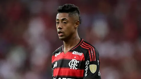 Bruno Henrique jogador do Flamengo durante partida contra o Deportivo Tachira no estadio Maracana pelo campeonato Copa Libertadores 2025. Foto: Thiago Ribeiro/AGIF