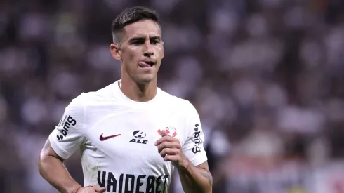 SP – SAO PAULO – 25/02/2024 – PAULISTA 2024, CORINTHIANS X PONTE PRETA – Matias Rojas jogador do Corinthians durante partida contra o Ponte Preta no estadio Arena Corinthians pelo campeonato Paulista 2024. Foto: Marcello Zambrana/AGIF