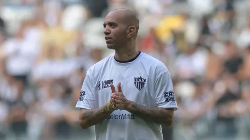 Tardelli durante jogo festivo do Atlético-MG.