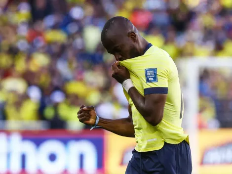 Enner Valencia, do Internacional, é homenageado por 100 jogos no Equador