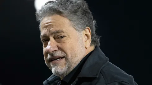 Presidente do São Paulo, Julio Casares, no estádio Cícero De Souza Marques para partida entre Bragantino e São Paulo pelo campeonato Brasileiro A 2025. Foto: Joisel Amaral/AGIF