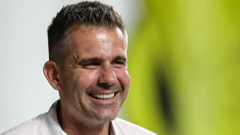 MG – BELO HORIZONTE – 29/04/2023 – BRASILEIRO A 2023, ATLETICO-MG X ATHLETICO-PR – Victor Leandro Bagy ex golerio e atual dirigente do Atletico-MG durante partida contra o Athletico-PR no estadio Independencia pelo campeonato BRASILEIRO A 2023. Foto: Gilson Junio/AGIF