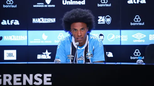 Willian, jogador do Grêmio. FOTO: LUCAS UEBEL/GREMIO FBPA