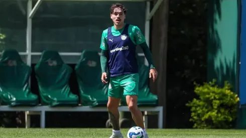 Mauricio deve ser titular contra o Internacional. Foto: Fabio Menotti/Palmeiras