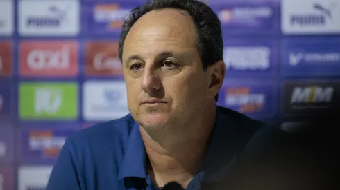 SP – MIRASSOL – 31/08/2025 – BRASILEIRO A 2025, MIRASSOL X BAHIA – Rogerio Ceni tecnico do Bahia na entrevista pos jogo na partida contra o Mirassol no estadio Jose Maria de Campos Maia pelo campeonato Brasileiro A 2025. Foto: Vinicius Silva/AGIF