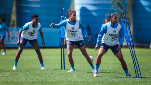 Grêmio tem semana cheia antes do clássico (Foto:CAROLINE MOTTA/GRÊMIO FBPA)