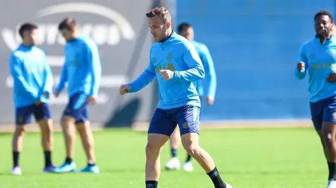 Arthur Melo, jogador do Grêmio. FOTO: ANGELO PIERETTI/GRÊMIO FBPA