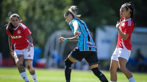 Grêmio perde para o Internacional no Gauchão Feminino (Foto: Caroline Motta/Grêmio FBPA)