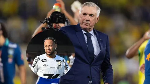 Ancelotti deixa claro que Neymar só será convocado se estiver em boas condições físicas (Imagem: Ruano Carneiro/Getty Images/ Jota Erre/AGIF)