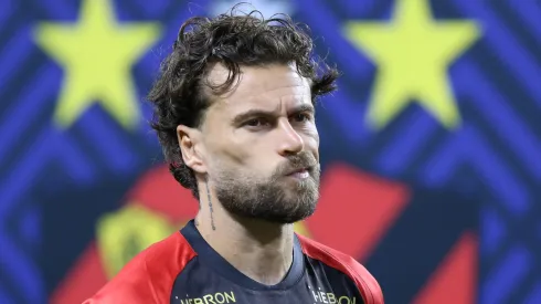 SP – SAO PAULO – 25/08/2025 – BRASILEIRO A 2025, PALMEIRAS X SPORT – Lucas Lima jogador do Sport durante a partida contra o Palmeiras no Allianz Parque em Sao Paulo (SP), pelo campeonato Brasileiro A 2025. Foto: Marlon Costa/AGIF