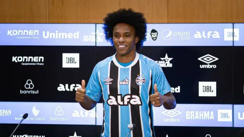 Willian, jogador do Grêmio. Foto: Maxi Franzoi/AGIF