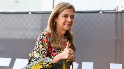 Leila Pereira, presidente do Palmeiras. Foto: Luke Hales/Getty Images
