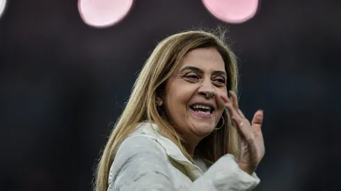 Leila Pereira, presidente do Palmeiras. Foto: Thiago Ribeiro/AGIF