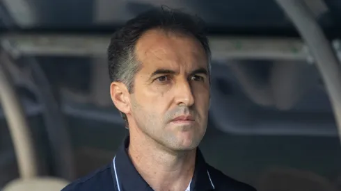 CE – FORTALEZA – 30/08/2025 – BRASILEIRO A 2025, CEARA X JUVENTUDE – Leo Conde tecnico do Ceara durante partida contra o Juventude no estadio Arena Castelao pelo campeonato Brasileiro A 2025. Foto: Lucas Emanuel/AGIF