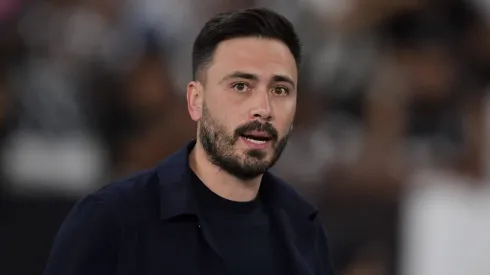 Davide Ancelotti durante confronto contra o Atlético-MG no Campeonato Brasileiro de 2025.