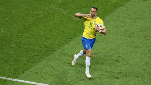 Renato Augusto disputou Copa do Mundo pela Seleção Brasileiro (Foto: Kevin C. Cox/Getty Images)
