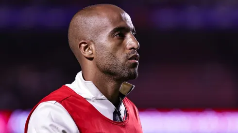 Lucas Moura, camisa 7 do Tricolor. Foto: Fabio Giannelli/AGIF