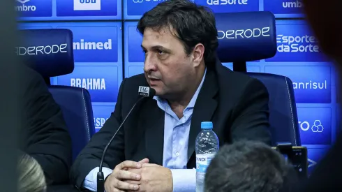 Alberto Guerra, presidente do Grêmio (1). Foto: Maxi Franzoi/AGIF