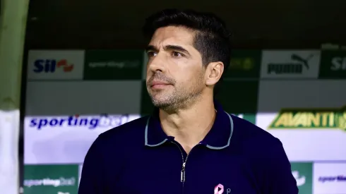 Abel Ferreira tecnico do Palmeiras durante partida contra o Vasco no estadio Arena Allianz Parque pelo campeonato Brasileiro A 2025. Foto: Marcello Zambrana/AGIF