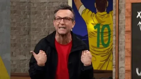 Craque Neto opina sobre Flamengo e Palmeiras na Libertadores. Foto: Reprodução / Band