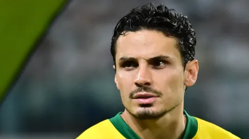 Veiga foi titular em Palmeiras x Vasco.