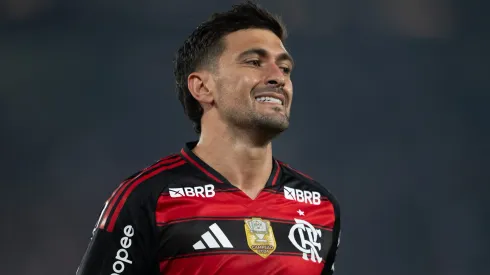 Arrascaeta em campo pelo Flamengo. Foto: Jorge Rodrigues/AGIF